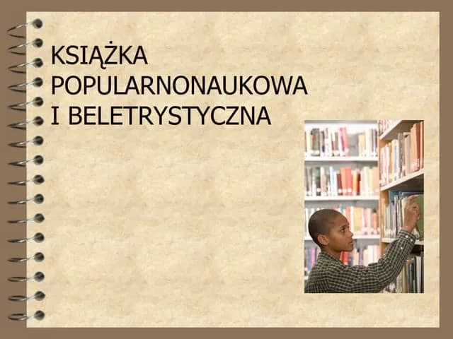 Literatura popularnonaukowa co to? Odkryj jej znaczenie i przykłady Literatura popularnonaukowa co to? Odkryj jej znaczenie i przykłady